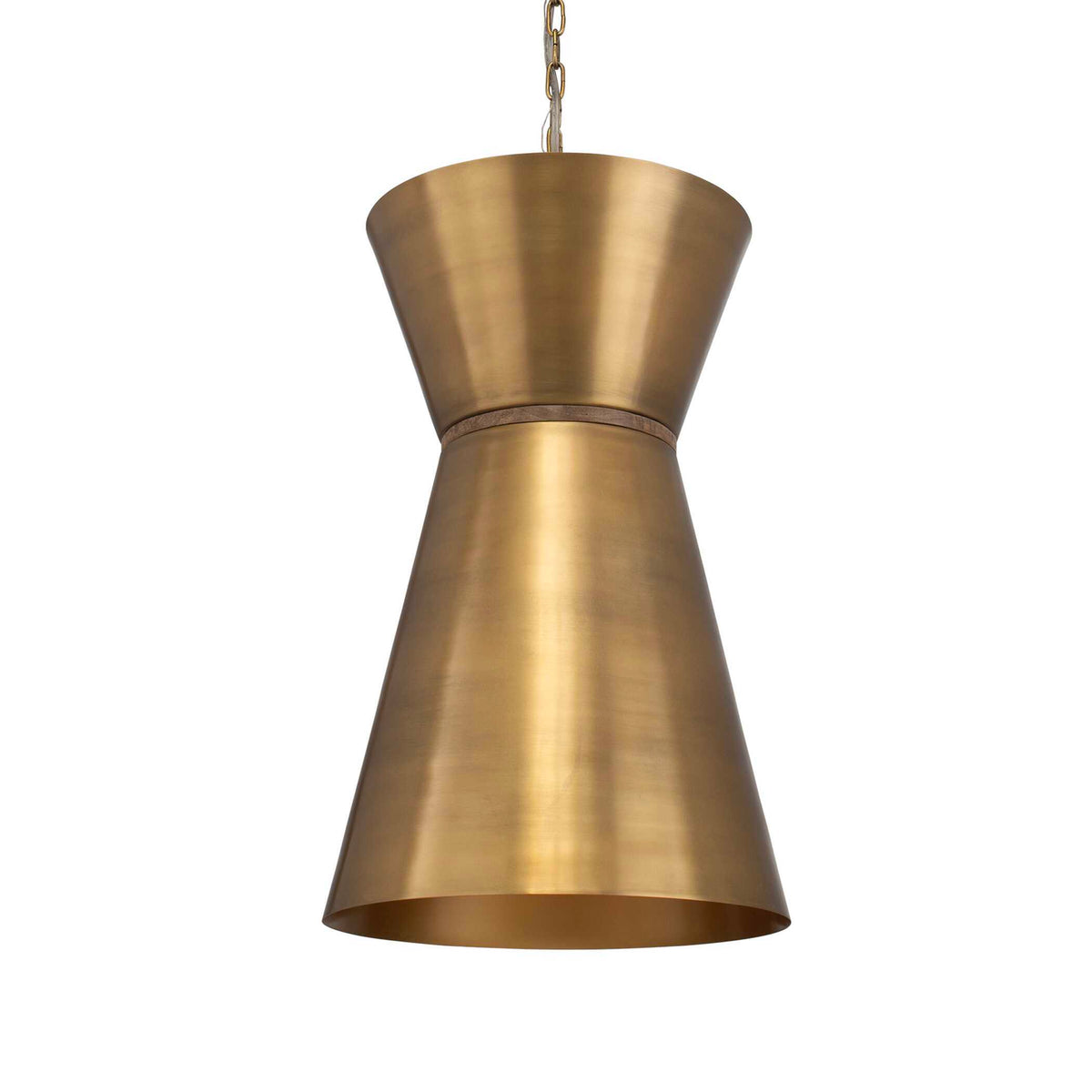 Crocker 1 Light Mini Pendant Brass - Gold by Uttermost - View 1