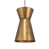 Crocker 1 Light Mini Pendant Brass - Gold by Uttermost - View 1