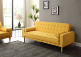 Andrews G834A - S Sofa Bed , YELLOW | Home Elegance USA