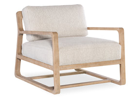 Moraine Accent Chair - Beige / Light Brown by Hooker Furniture - View 1
