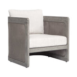 Dartmoor Outdoor Barrel Chair Weathered Gray - Light Gray by Uttermost - View 8