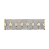 Rene 4 Light Swirl Glass Vanity - Silver / Gold by Uttermost - View 3