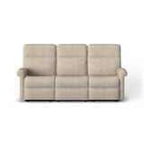Davis Transitional Fabric Power Reclining Sofa | Flexsteel