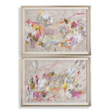 Metropolitan Rush Abstract Prints (Set of 2) - Pink by Uttermost - View 1