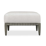 Borneo Cushion Outdoor Ottoman - White by Uttermost - View 1
