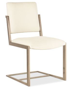 Westwood Metal Chair - Beige / Gold by Hooker Furniture - View 1