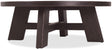 Driftwood Round Coffee Table Burnt Timber - Black by Hooker Furniture - View 1