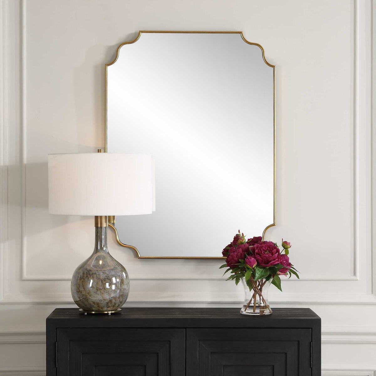 Lennyn Gold Vanity Mirror by Uttermost - View 5