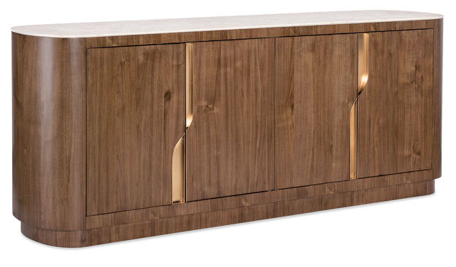 Eleana Credenza Medium Wood - Dark Brown by Hooker Furniture - View 1