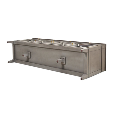 Dauphin 71' TV Stand Storage Display Console Table, Grey Cashmere Wood - sold by Home Elegance USA