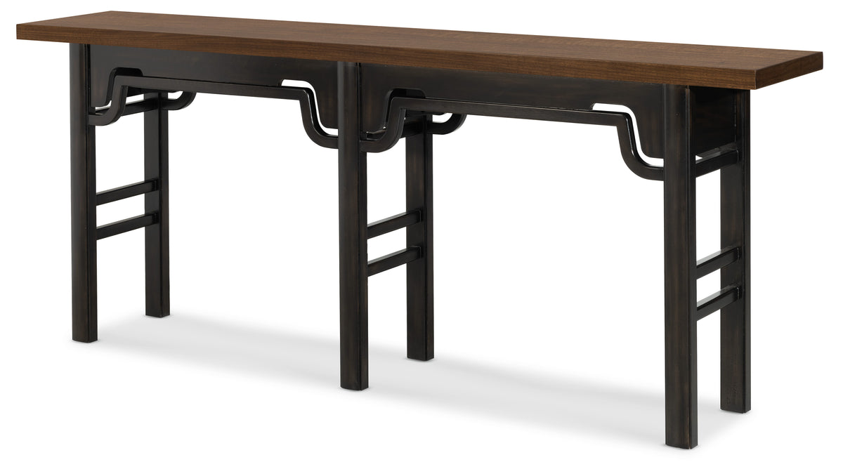 Archives Console Table - Dark Brown by Hooker Furniture - View 3