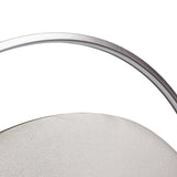 Eclipse Queen Bed with Lights Moonlight Finish aico by Michael Amini