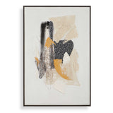 Scatter Abstract Hand Painted Canvas Art - Black by Uttermost - View 1