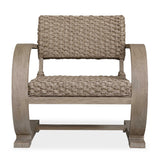 Rehema Outdoor Wicker Lounge Chair - Gray by Uttermost - View 1