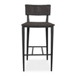 Calbas Outdoor Bar Stool - Black by Uttermost - View 1