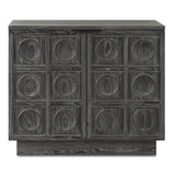 Shelby 2 Door Ebony Stained Cabinet - Black by Uttermost - View 1