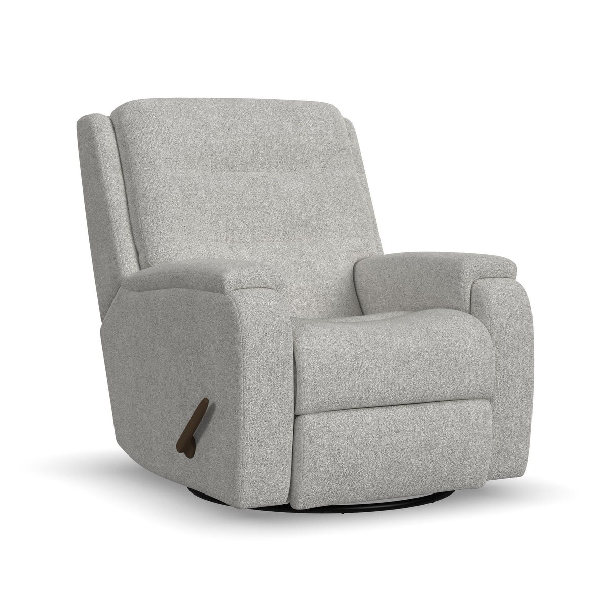 Arlo Transitional Fabric Swivel Gliding Recliner | Flexsteel