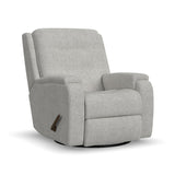 Arlo Transitional Fabric Swivel Gliding Recliner | Flexsteel