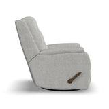 Arlo Transitional Fabric Swivel Gliding Recliner | Flexsteel