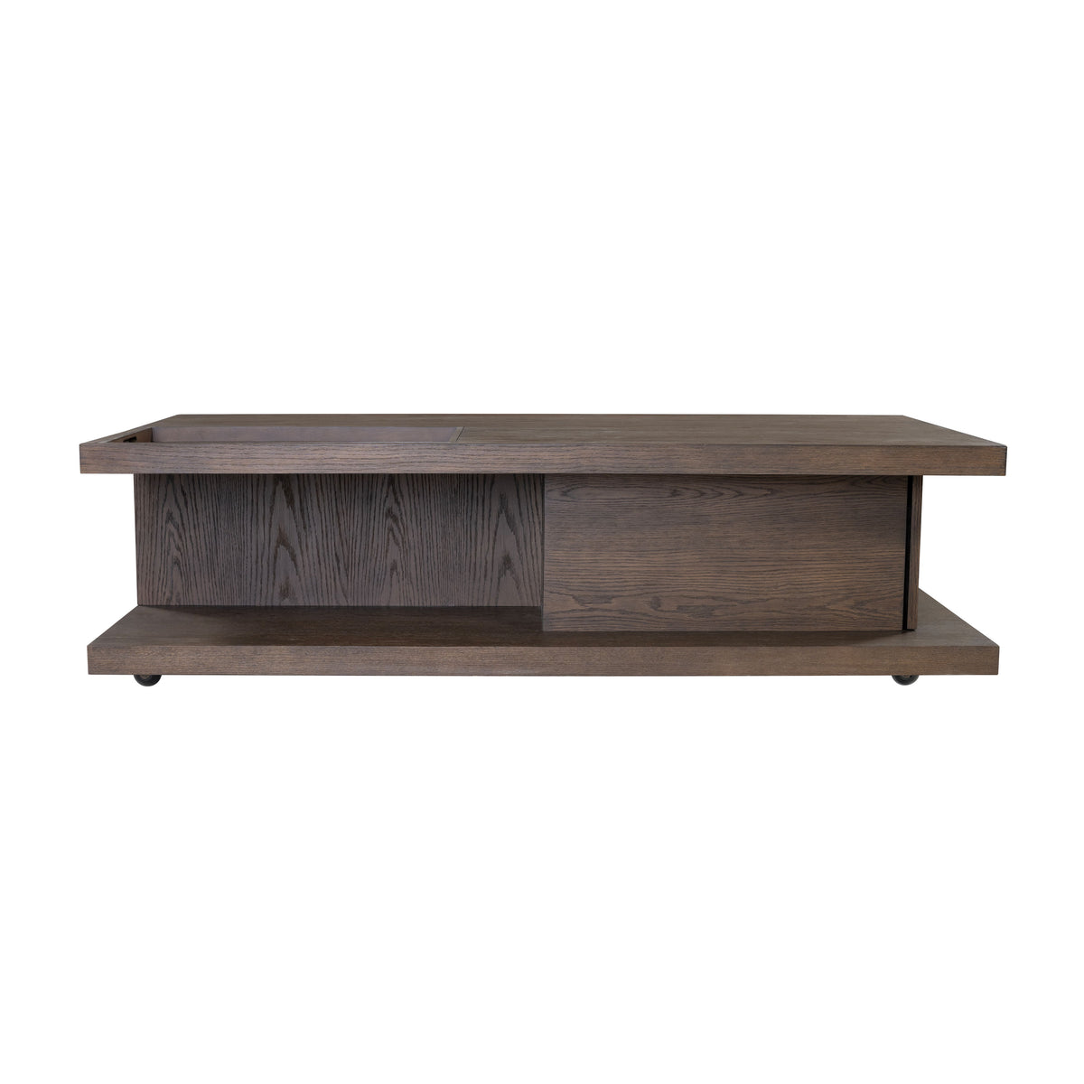 Athens Rectangular Coffee Table With Casters - Chocolate Brown | Flexsteel