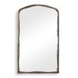 Hammered Arch Arch Mirror Nickel - Dark Gray by Uttermost - View 1