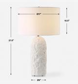 Vieste White Table Lamp by Uttermost - View 8
