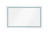 60 in. W x 36 in. H Frameless LED Single Bathroom Vanity Mirror in Polished Crystal Bathroom Vanity LED Mirror with 3 Color Lights Mirror for Bathroom Wall 60 Inch Smart Lighted Vanity Mirrors Dimm - W1272114900 - image - 11