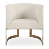 Bellina Plush Barrel Chair - Gold by Uttermost - View 1