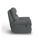 Langston Traditional Fabric Power Rocking Recliner | Flexsteel