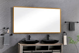 72x 36Inch LED Mirror Bathroom Vanity Mirror with Back Light, Wall Mount Anti - Fog Memory Large Adjustable Vanity Mirror - W1272103529 - image - 2