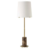 Sepia Brown Marble Buffet Lamp - Dark Brown by Uttermost - View 4