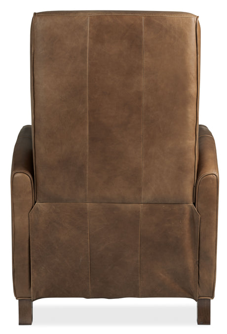 Denver Push Back Recliner - Dark Brown by Hooker Furniture - View 5