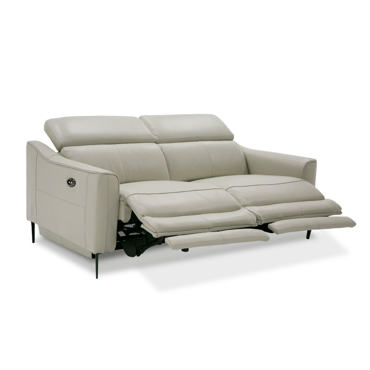 Divani Casa Eden - Modern Grey Leather Sofa | VIG | Home Elegance USA