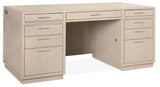 Executive Desk Polished Limestone - Beige by Hooker Furniture - View 1