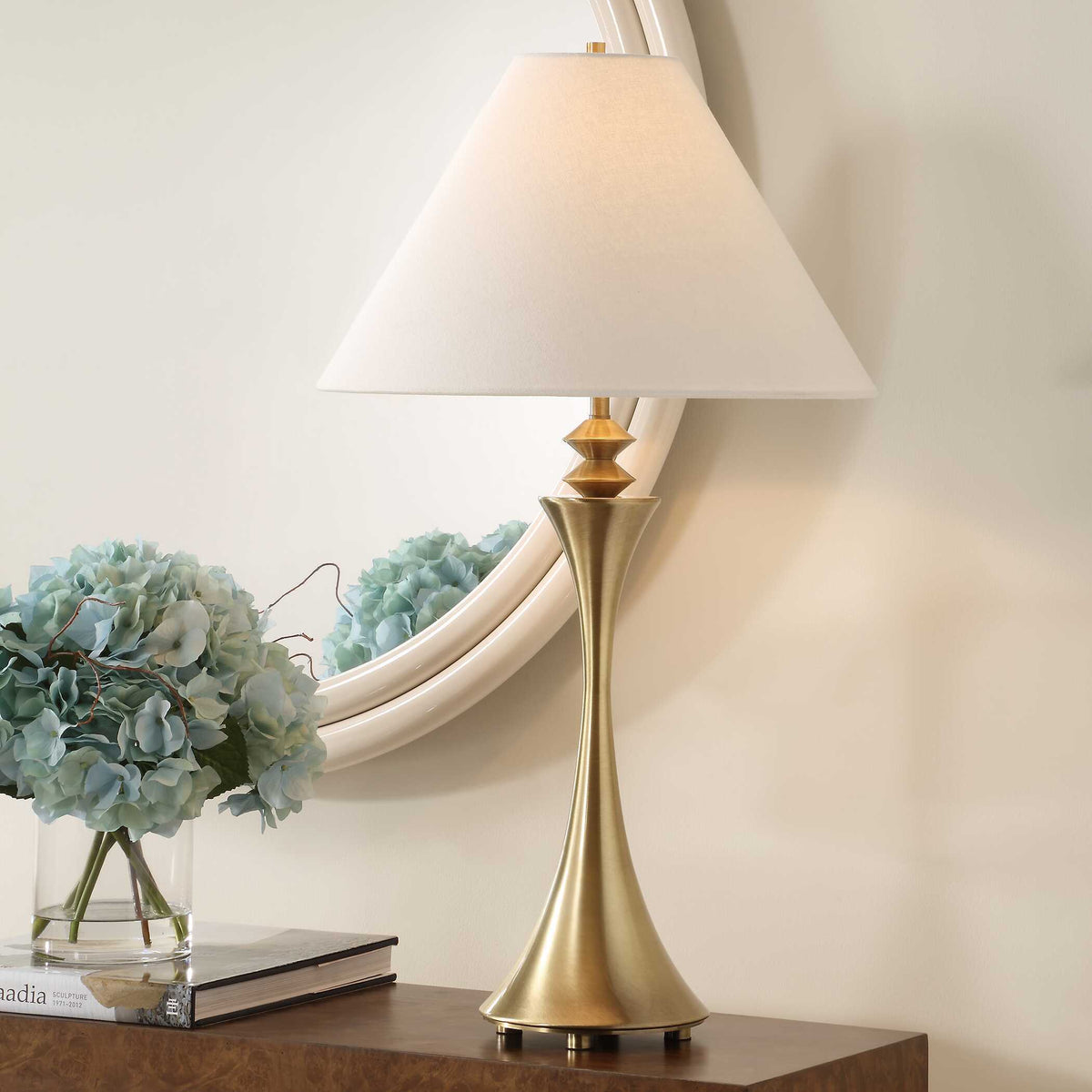 Shaefer Table Lamp - Gold by Uttermost - View 2