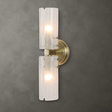 Mistie 2 Light Glass Sconce - Bronze by Uttermost - View 2