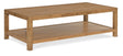 Cashiers Large Rectangle Coffee Table Almond - Light Brown by Hooker Furniture - View 1