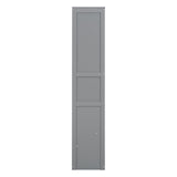 Queen Size Murphy Bed Wall Bed with Shelves,Gray - Home Elegance USA