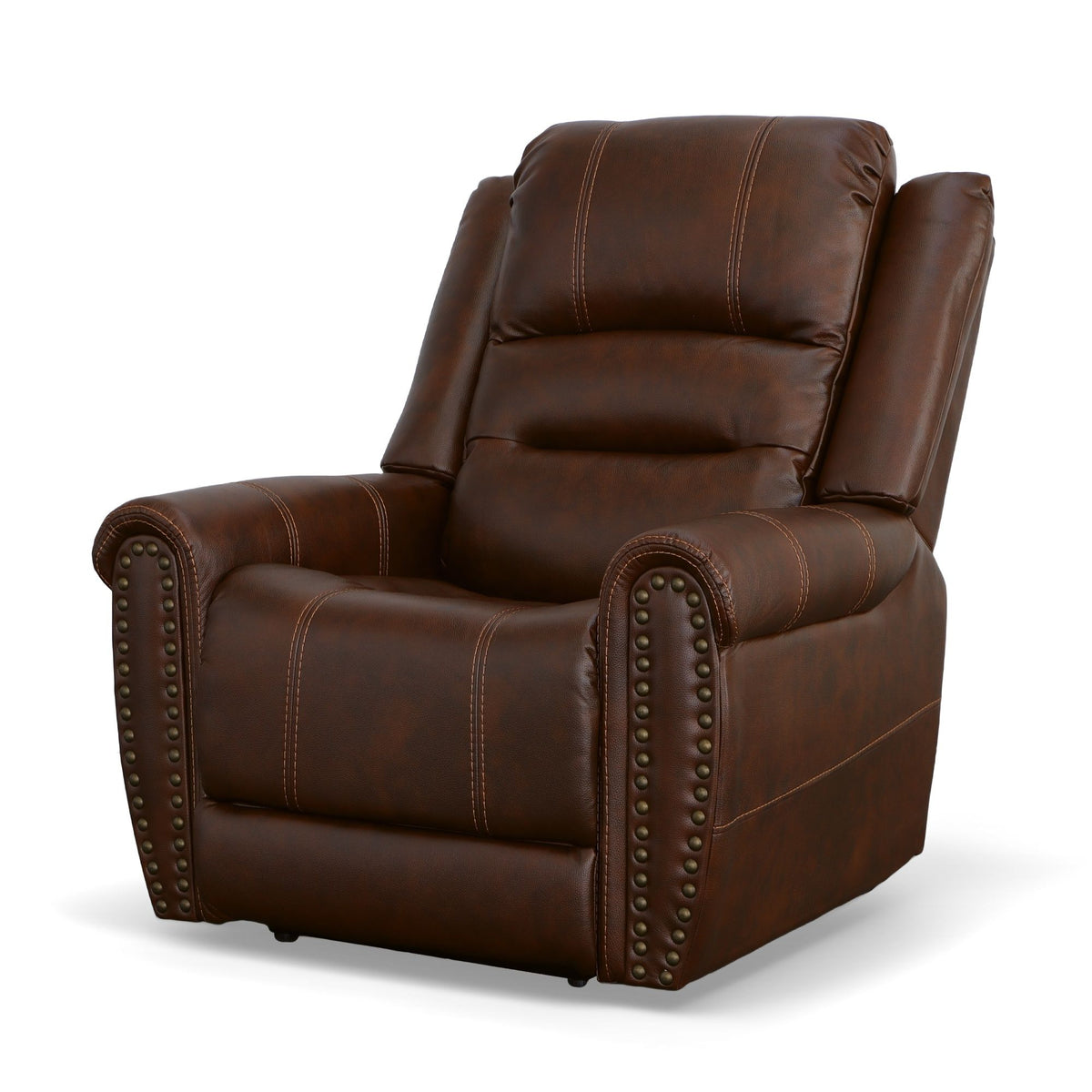 Oscar Power Recliner With Power Headrest - Pumpernickel | Flexsteel
