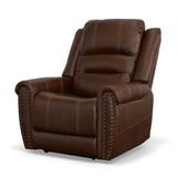 Oscar Power Recliner With Power Headrest - Pumpernickel | Flexsteel