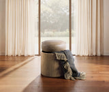 Chloe Swivel Footstool - Light Brown by Hooker Furniture - View 4