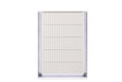 Fabio Contemporary Style 5-Drawer Chest Made with Diamond-Patterned Side Accents with LED Lighting and Wood in White Finish  (NJ inventory)