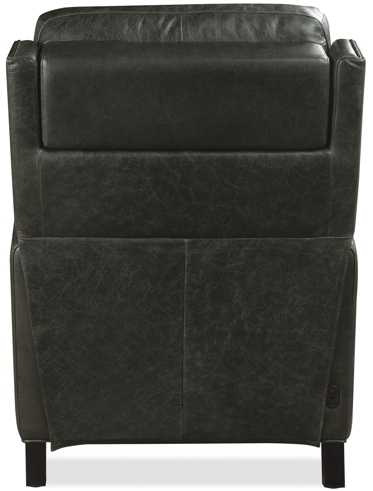 Jacklyn Power Recliner With Pop-Up Headrest - Dark Gray by Hooker Furniture - View 2