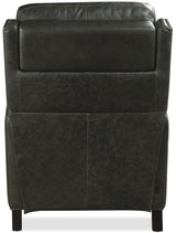 Jacklyn Power Recliner With Pop-Up Headrest - Dark Gray by Hooker Furniture - View 2