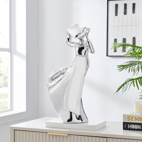 Solange Sculpture // Chrome  | Finesse - Home Elegance USA