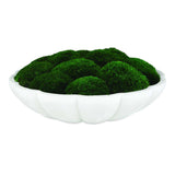 Awaken Moss Centerpiece - Green / White by Uttermost - View 1
