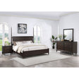 Niguel Brown 4-piece Poster Bedroom Set - sold by Home Elegance USA