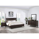 Niguel Brown 4-piece Poster Bedroom Set