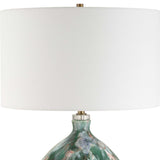 Mihaela Drip Glaze Table Lamp - Blue / Green by Uttermost - View 4