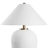 Merriton Matt White Table Lamp by Uttermost - View 5